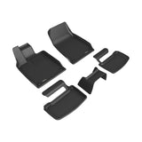 KAGU Floor Mat; Black; 5 pc.; 2 pc. Front Row; 3 pc. 2nd Row;  -  3D MAXpider L1AD07701509
