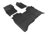 KAGU Floor Mat; Black; 3 pc.; 2 pc. Front Row; 1 pc. 2nd Row;  -  3D MAXpider L1NS08401509
