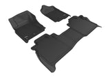 KAGU Floor Mat; Black; 3 pc.; 2 pc. Front Row; 1 pc. 2nd Row;  -  3D MAXpider L1NS08501509