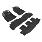 KAGU Floor Mat; Black; 4 pc.; 2pc. Front Row; 1 pc. 2nd Row; 1 pc. 3rd Row;  -  3D MAXpider L1SB03901509