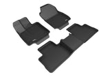KAGU Floor Mat; Black; 4 pc.; Front and Rear;  -  3D MAXpider L1TY25401509