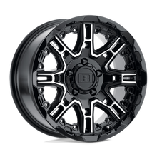 Load image into Gallery viewer, LE SLINGSHOT 17X8.5 5X127 -10 71 G-BK MC