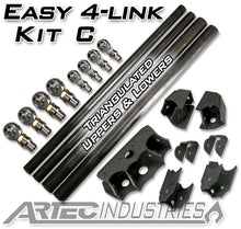 Load image into Gallery viewer, Easy 4 Link Kit C Tube All 1.25 Inch Rod Ends Artec Industries