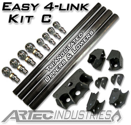 Easy 4 Link Kit C No Tube All 1.25 Inch Rod Ends Artec Industries - Artec Industries LK0024 GNKQ_LK0024
