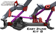 Load image into Gallery viewer, Easy 3 Link Kit G Adjustable Upper link Yes Outside Frame Offset Front Passenger Rear Driver Artec Industries
