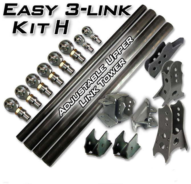 Easy 3 Link - Kit H - Adjustable Upper link Outside Frame Offset - with DOM Artec Industries - Artec Industries LK0162 GNKQ_LK0162