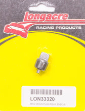 Load image into Gallery viewer, Magnetic Drain Plug 3/8in NPT - Longacre 52-33320