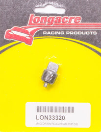 Magnetic Drain Plug 3/8in NPT - Longacre 52-33320