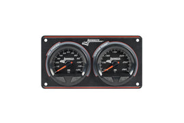 Waterproof SMI 2 Gauge Panel OP/WT - Longacre 52-44560