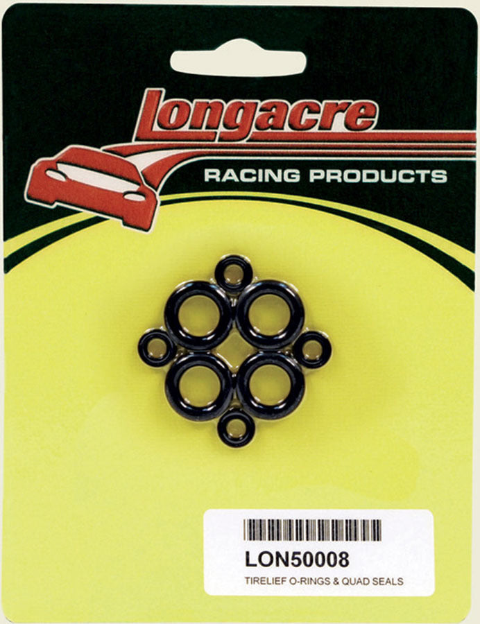 Tirelief Repl O-Ring 4pk - Longacre 52-50008