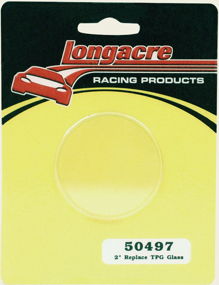 Replacement Glass for 2in. Tire Gauge - Longacre 52-50497
