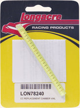 Load image into Gallery viewer, Replacement Camber Vial - Longacre 52-78240