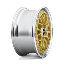 Load image into Gallery viewer, LSR 19X10 5X4.5 72 AU +25 GOLD &amp; POL