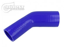 Load image into Gallery viewer, BOOST Products Silicone Reducer Elbow 45 Degrees, 4"-3-1/8" ID, Blue