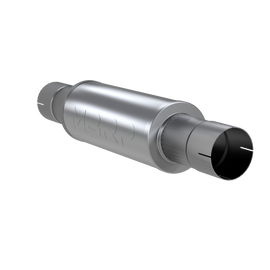 Muffler 4 Inlet /Outlet 24 Inch Body 30 Inch Overall Aluminized Steel MBRP
