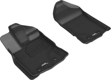 Load image into Gallery viewer, KAGU Floor Mat; Black; 2 pc.; Front;  -  3D MAXpider L1FR12211509
