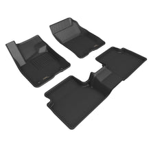 Load image into Gallery viewer, KAGU Floor Mat; 3 pc.; 1st Row; 2nd Row; Black;  -  3D MAXpider L1FR14601509
