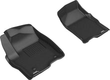 Load image into Gallery viewer, KAGU Floor Mat; Black; 2 pc.; Front;  -  3D MAXpider L1GM02511509