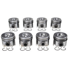 Load image into Gallery viewer, Piston Set w/Rings Ford 6.0L Diesel 8pk  -  Clevite77 224-3503WR