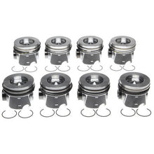 Load image into Gallery viewer, Piston Set w/Rings Ford 6.4L Diesel 8pk  -  Clevite77 224-3666WR-0.75MM