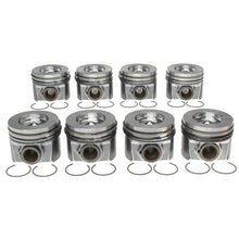 Load image into Gallery viewer, Piston Set w/Rings Ford 6.4L Diesel 8pk  -  Clevite77 224-3666WR