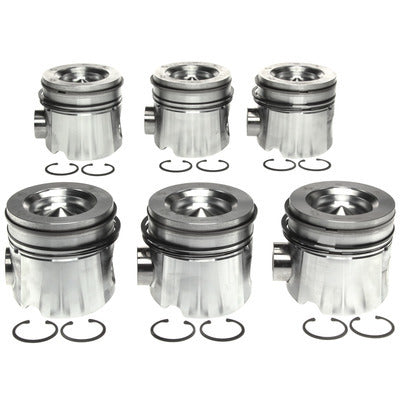 Piston Set w/Rings Dodge Cummins 6pk  -  Clevite77 224-3732WR