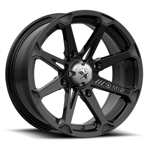 DIESEL UTV 14X7 4X137 GLOSS BLACK 10MM