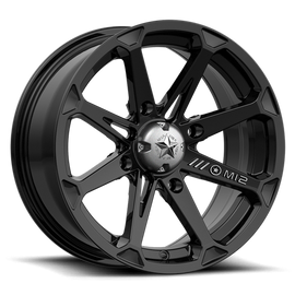 DIESEL UTV 14X7 4X110 GLOSS BLACK 10MM