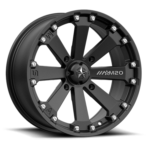 KORE UTV 14X7 4X110 MATTE BLACK 00MM