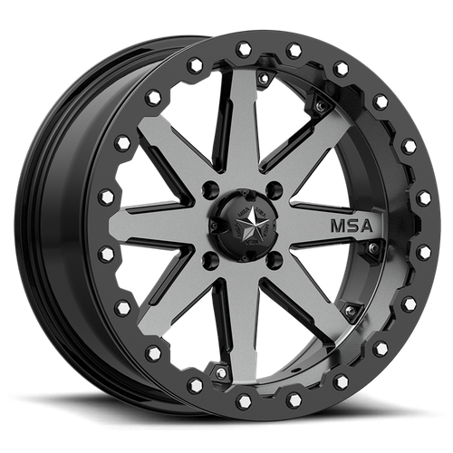 LOK UTV 15X7 4X110 CHARCOAL TINT 00MM