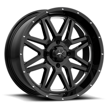 Load image into Gallery viewer, VIBE UTV 16X7 4X137 MILLED G-BLACK 00MM
