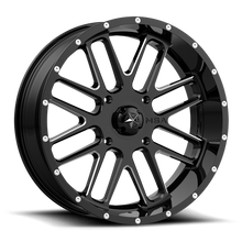 Load image into Gallery viewer, BANDIT UTV 22X7 4X137 G-BLK MILL 00MM