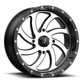 SWITCH UTV 22X7 4X137 MACH G-BLK 00MM