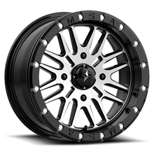 Load image into Gallery viewer, BRUTE UTV BL 18X7 4X137 G-BLK MACH 10MM