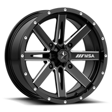 Load image into Gallery viewer, BOXER UTV 15X7 4X110 G-BLK MILL 10MM