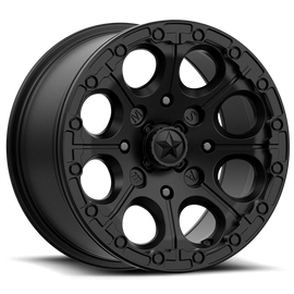 CANNON UTV BL 15X7 4X110 S-BLK 25MM