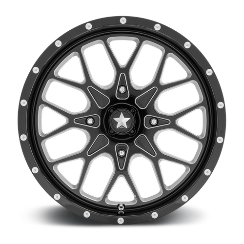 PORTAL UTV 15X7 4X137 96 G-BLK-MILL +10