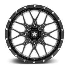 Load image into Gallery viewer, PORTAL UTV 18X7 4X137 112 G-BLK-MILL +0
