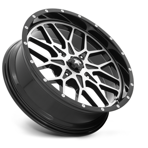 PORTAL UTV 16X7 4X156 115 G-BLK-MACH +10