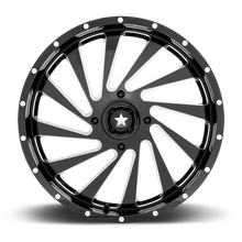 Load image into Gallery viewer, BLADE UTV 22X7 4X137 112 G-BLK-MILL +0