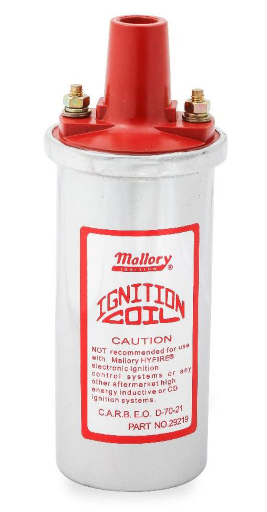 Chrome Coil Canister Style - Mallory 29219