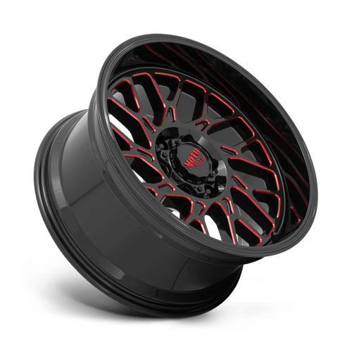MO805 22X10 6X135 G-BLK MILL RTCC -18MM