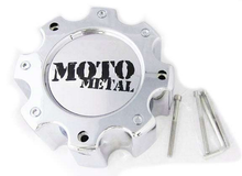 Load image into Gallery viewer, MOTO METAL CAP 8 LUG - CHROME
