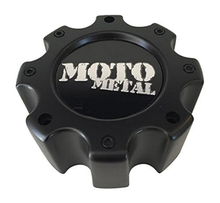 Load image into Gallery viewer, MOTO METAL CAP 8 LUG - MATTE BLACK