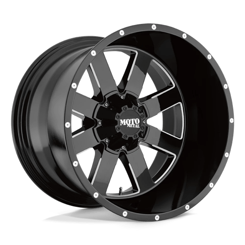 MO962 18X9 5X5/5.5 G-BLK/MILL 0MM