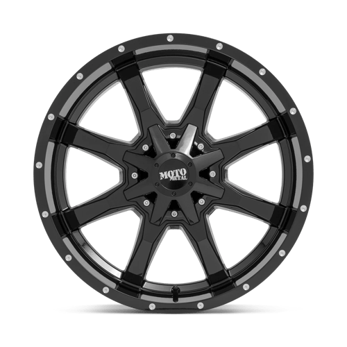MO970 20X10 8X170 G-BLK MILL LIP -24MM