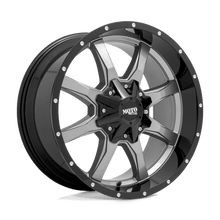 Load image into Gallery viewer, MO970 17X8 8X180 G-GRY BLK LP 00MM