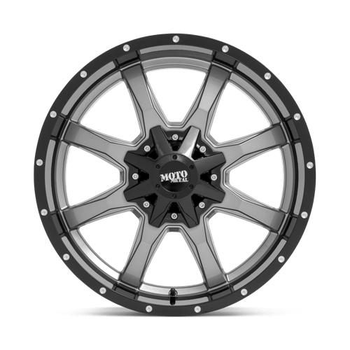 MO970 18X9 5X5.0/5.5 G-GRY BLK LP 18MM