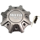 MO984 CAP ALL PCD POSITIVE ET - M-GRAY - Moto Metal MO984CAPAP-MG