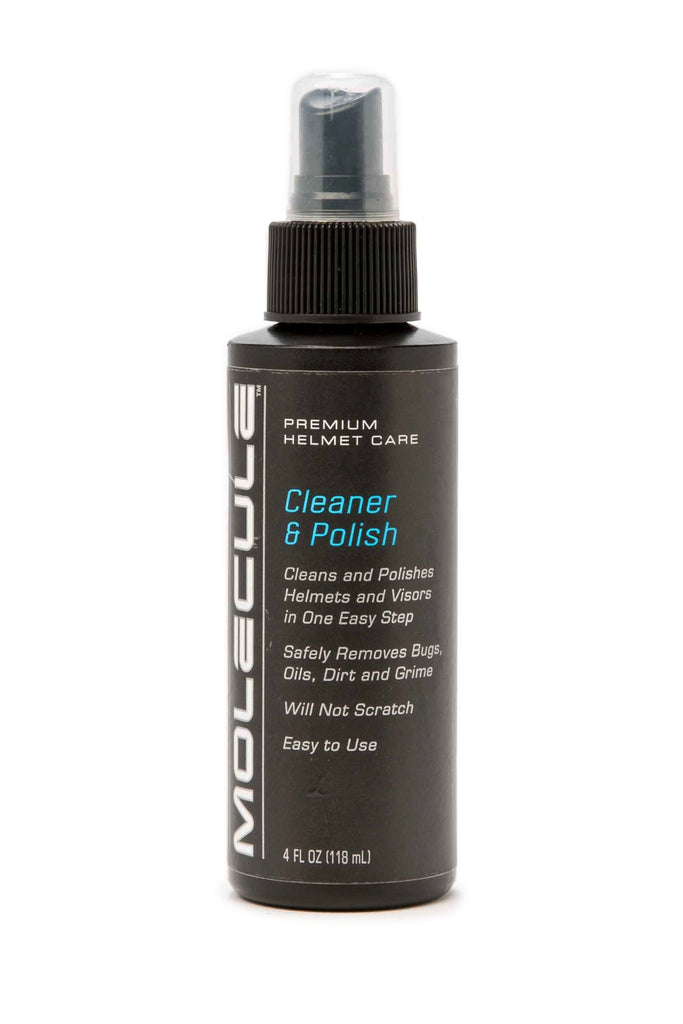 Helmet Cleaner & Polish 4oz Spray - Molecule MOLMLHCP41